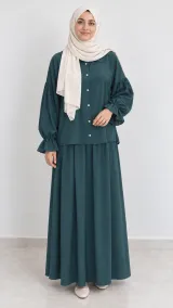 Lyna Set in green